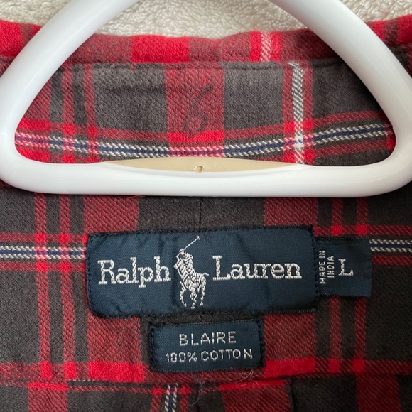 Ralph Lauren ‘Blaire’ Flannel Shirt. - Picture 2 of 6